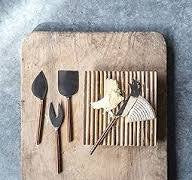 Creative Co-Op | 7" L Stainless Steel Cheese Knives Copper Finish