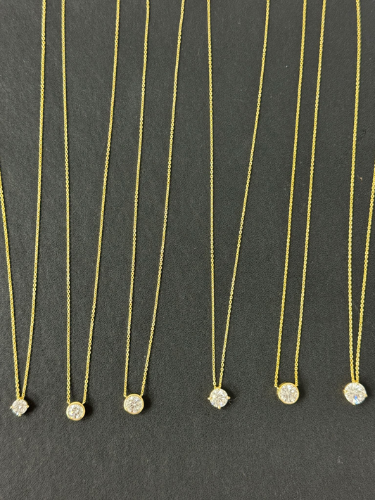FC | Diamond Solitaire Necklace