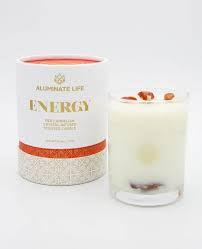 Aluminate Life | Crystal Infused Scented Candle