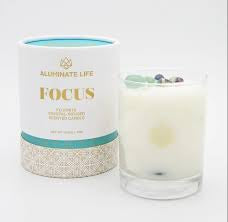 Aluminate Life | Crystal Infused Scented Candle