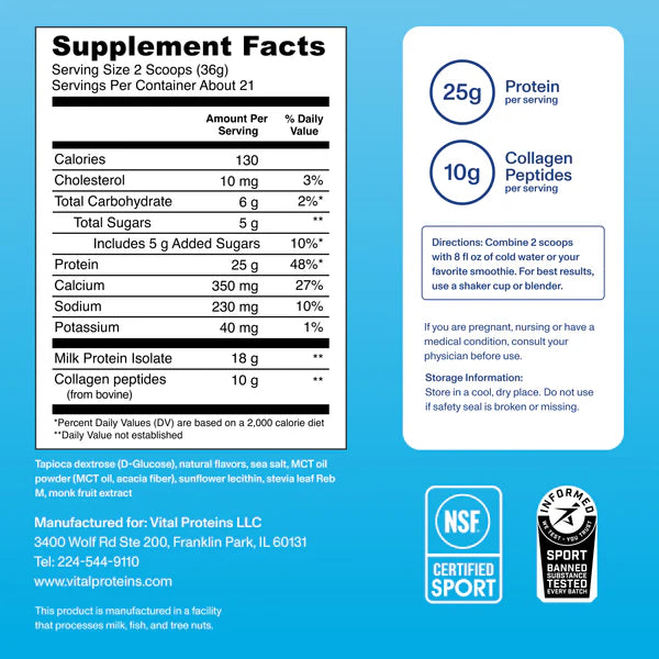 Vital Proteins | Vital Performance Protein