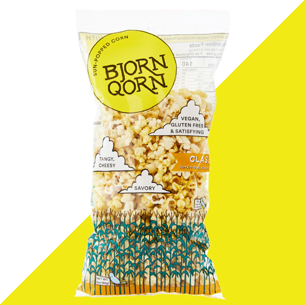 Bjorn Qorn | Gourmet Popcorn