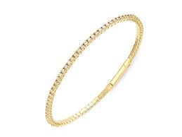 FC | Diamond Half Way Flexible Bangle