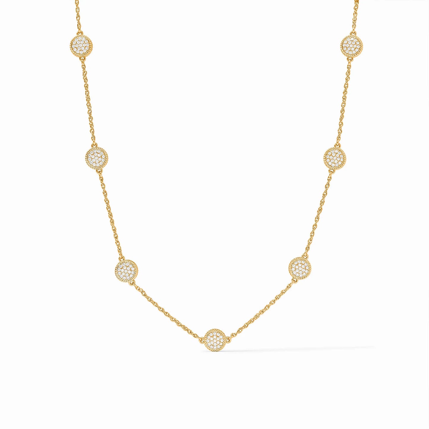Julie Vos | Windsor Delicate Station Necklace