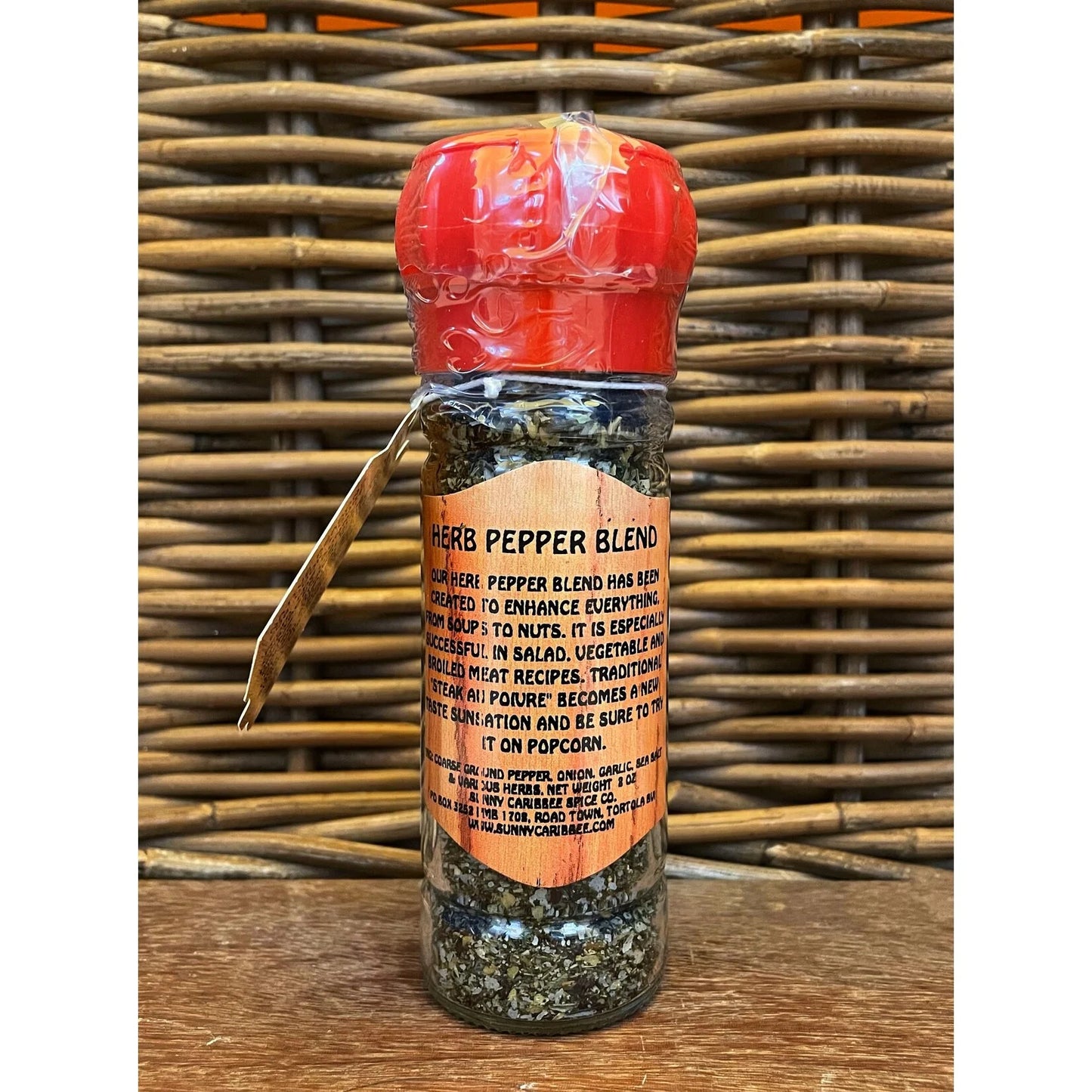 Sunny Caribbee | Herb Pepper Blend (coarse w grinder)