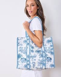 Printfresh | Tropical Toile - Traveler Tote