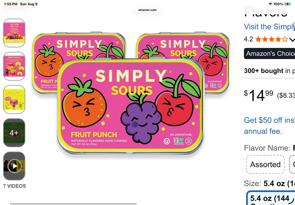 Simply | Gum, Mints, Gummies, Bars