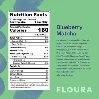 Floura | Daily Fiber Bars