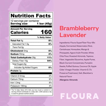 Floura | Daily Fiber Bars