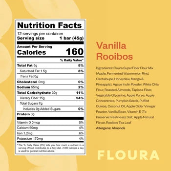 Floura | Daily Fiber Bars