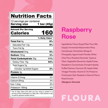 Floura | Daily Fiber Bars