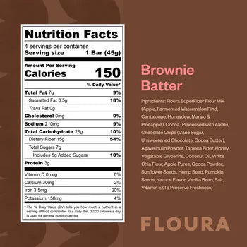 Floura | Daily Fiber Bars