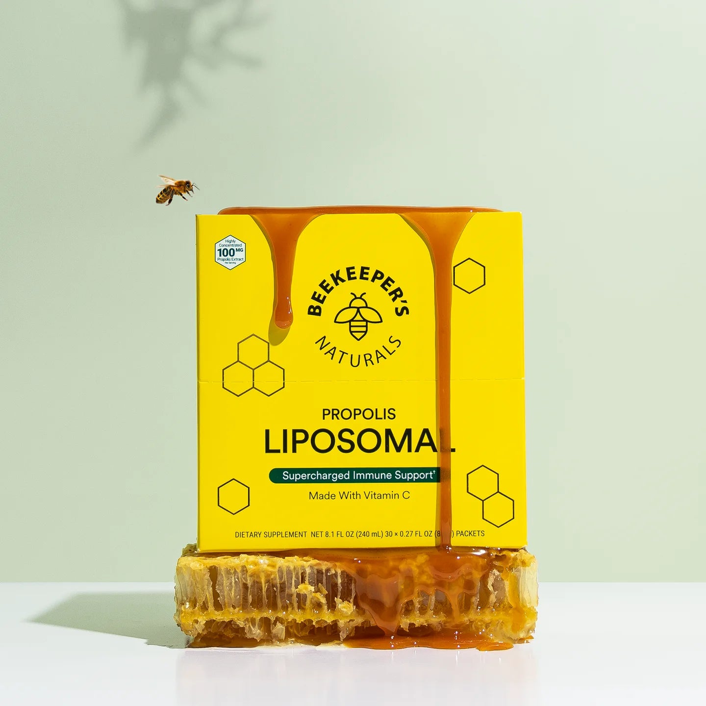 Beekeeper's Naturals | Propolis + Vitamin C Packets