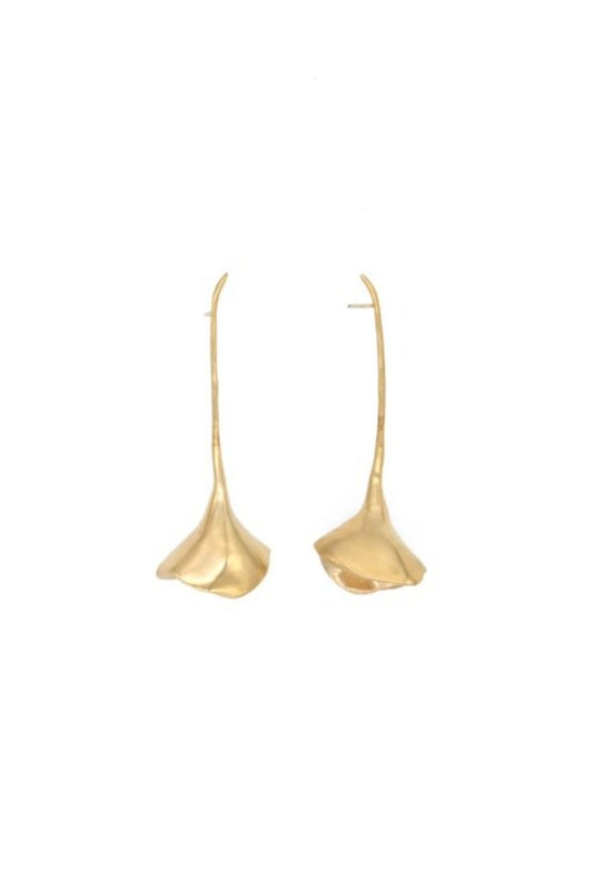 Sylvia Benson | Long Stem Poppy Earrings