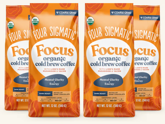 Four Sigmatic | Focus Cold Brew Ground Coffee