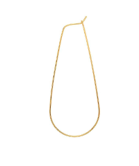 Golden Hour | 14k Gold Filled Teardrop Bead Hoop