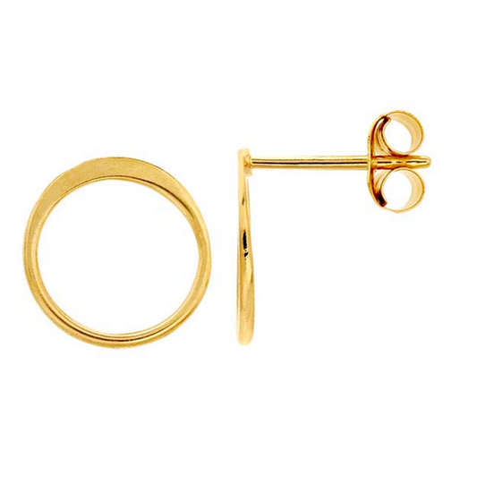 Golden Hour | Open Circle Post Earring