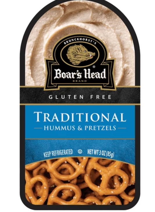 Boar's Head | Hummus & Pretzels Snack Kit