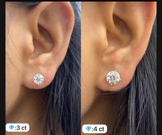 PREORDER: Lab Grown Diamond Stud Earrings