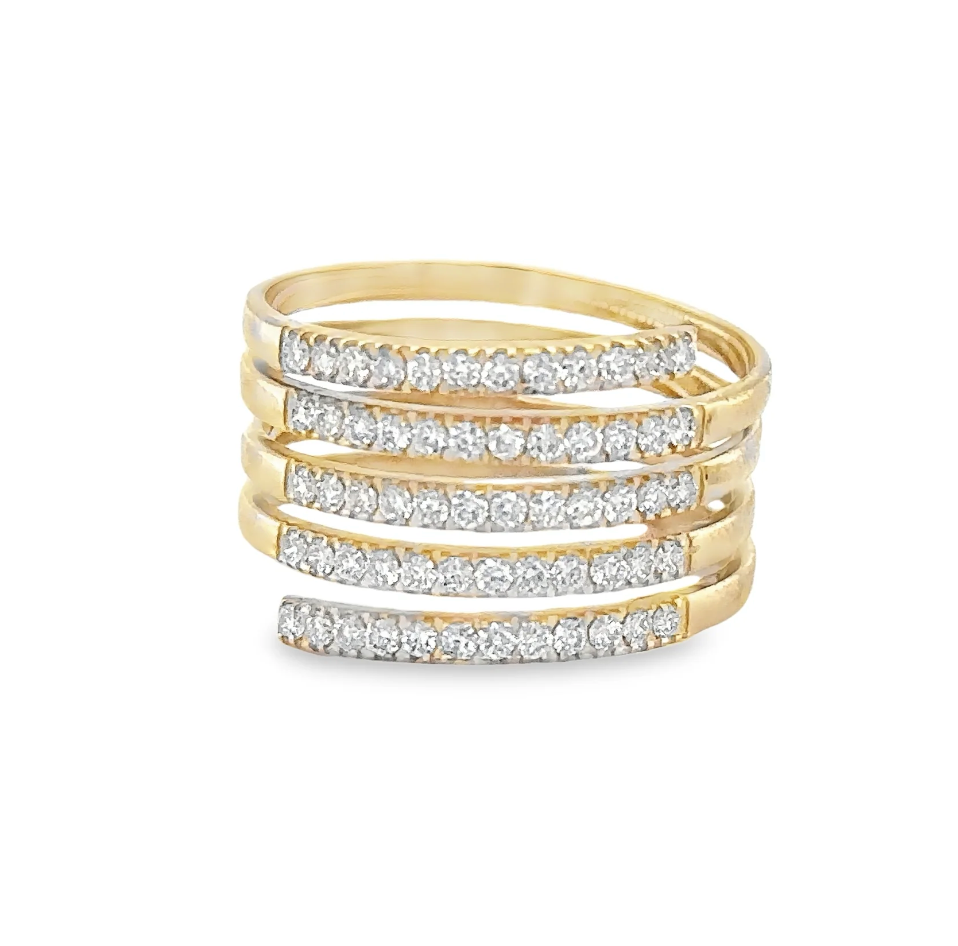 PREORDER: Golden Hour | 14k Yellow Gold Diamond Ring