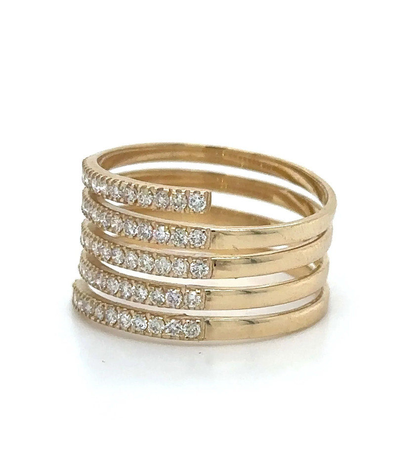 PREORDER: Golden Hour | 14k Yellow Gold Diamond Ring