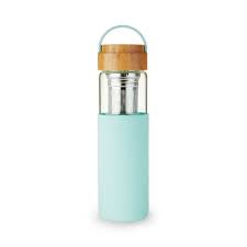 Pinky Up | Dana Glass Travel Tea Infuser Mug