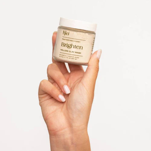 Klei | Brighten Fruit Enzymes & Honey Yellow Clay Mask