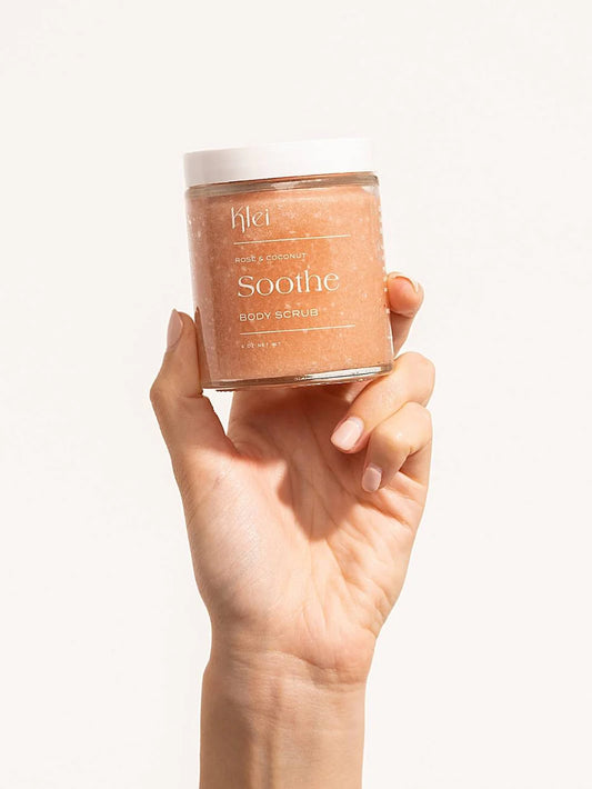 Klei | Soothe Rose and Coconut Body Scrub