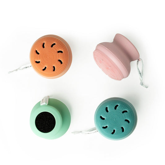Lemon Lavender | Silicone Shower Brush