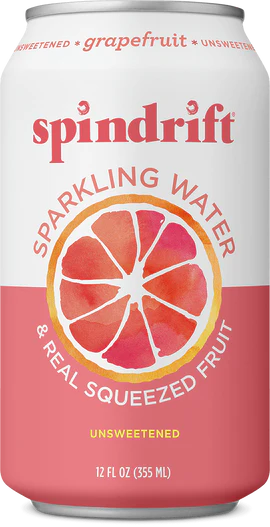 Spindrift | Real Fruit Sparkling Water