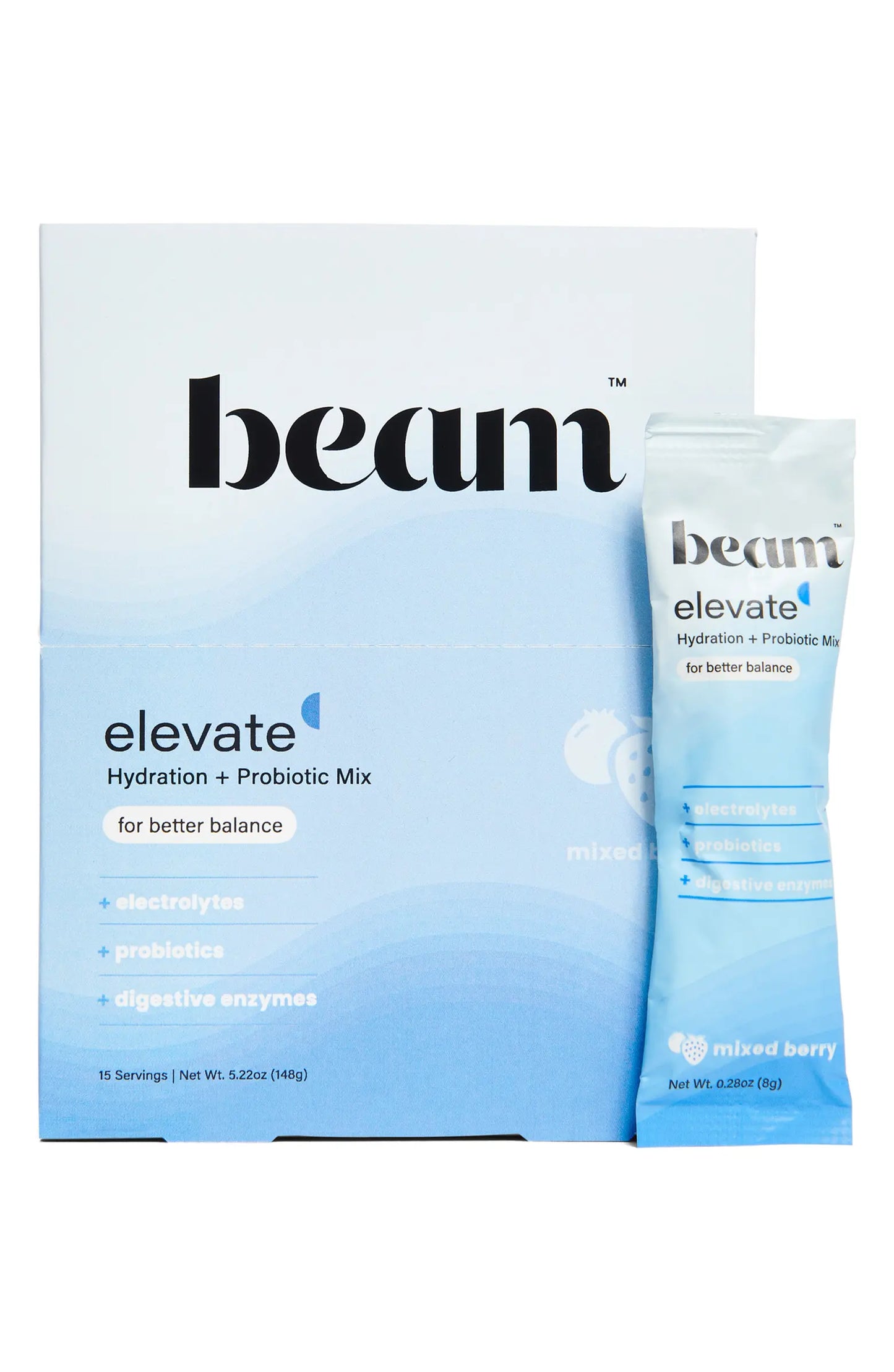Beam | Elevate Hydration + Probiotic Mix