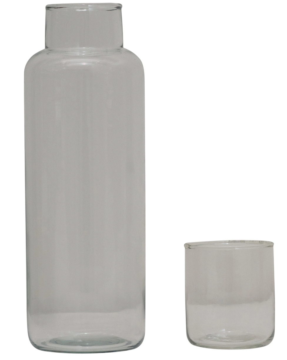Creative Co-Op | Glass Decanter + Tumbler