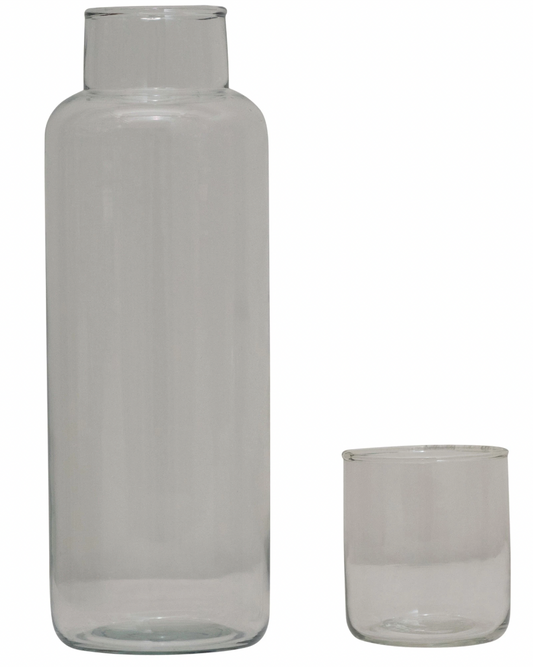 Creative Co-Op | Glass Decanter + Tumbler