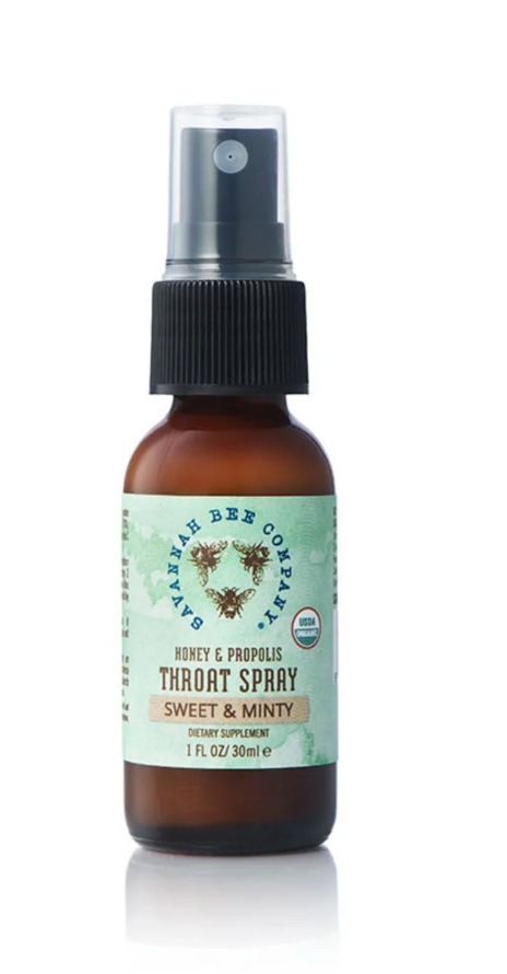 Savannah Bee | Sweet + Minty Throat Spray