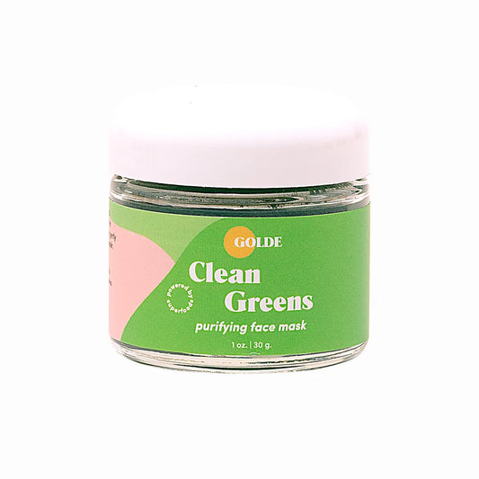 Golde | Clean Greens Face Mask