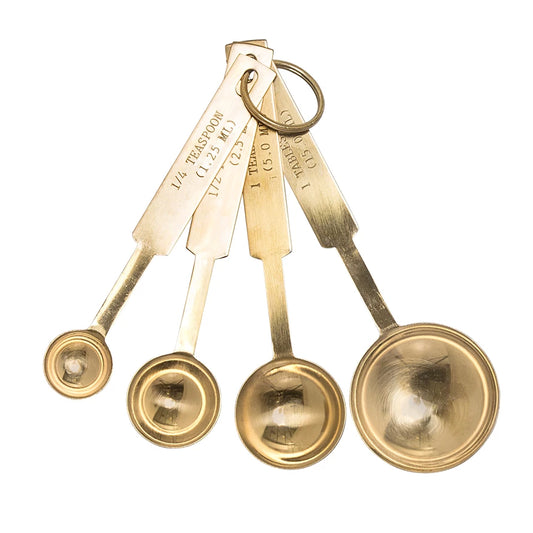 Creative Co-Op | Stainless Steel Measuring Spoons, Set of 4