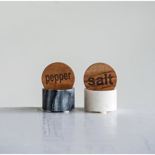 Creative Co-Op | Salt + Pepper Set
