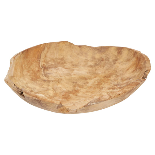 Creative Co-Op | Teak Wood Bowl
