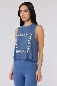 Spiritual Gangster | Eternal Optimist Crop Tank