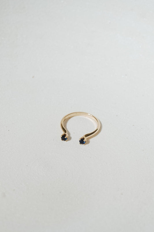 Katherine Stuart | Ella Ring Blue Sapphire Duo