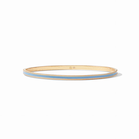 Julie Vos | Marseille Bangle Blue Enamel
