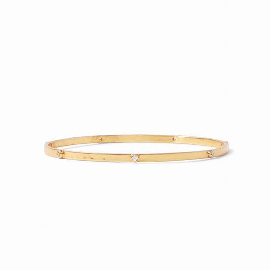 Julie Vos | Cresent Bangle - Gemstones