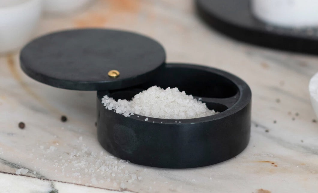 Creative Co-Op | Soapstone Salt Cellar
