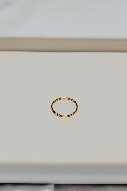 Katherine Stuart | 14k Gold Stacker Ring