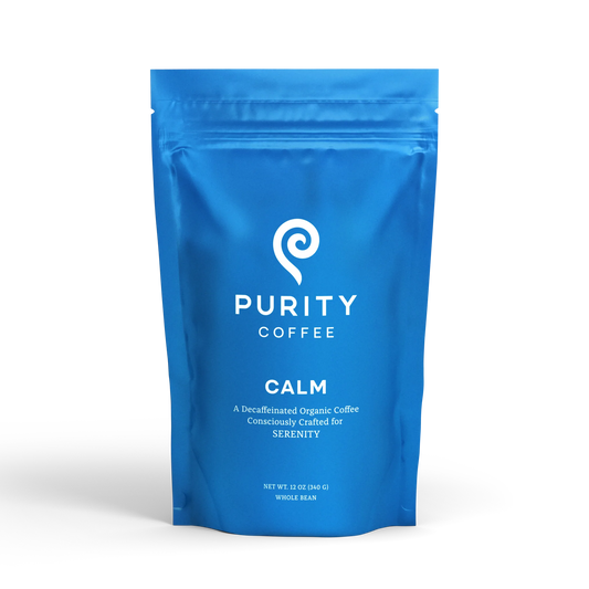 Purity Coffee | Calm Decaf Whole Bean Coffee